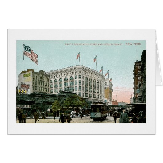 Macy's Department Store, New York Cards (Front Horizontal)