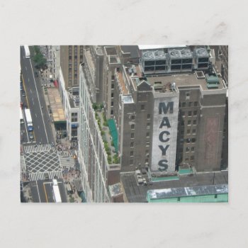 Macy's Department Store Postcard by teknogeek at Zazzle