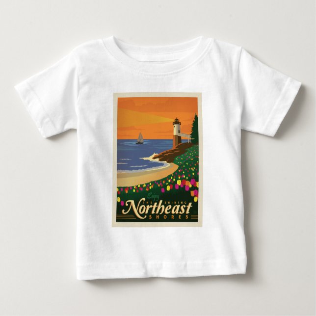 Macy's Flower Show | Northeast Baby T-Shirt (Front)