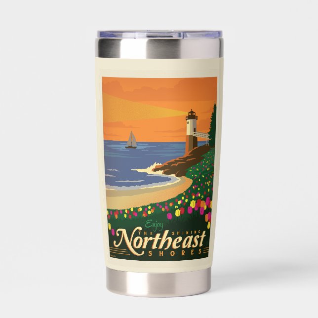Macy's Flower Show | Northeast Insulated Tumbler (Front)