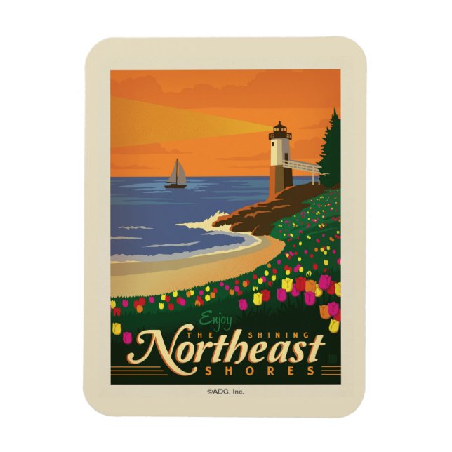 Macy's Flower Show | Northeast Magnet (Vertical)