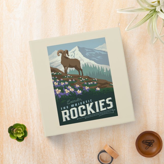 Macy's Flower Show|Rockies 3 Ring Binder (In Situ)