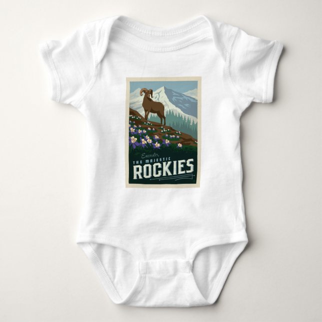 Macy's Flower Show|Rockies Baby Bodysuit (Front)