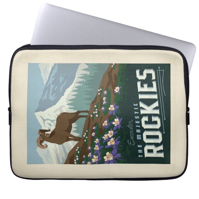 Macy's Flower Show|Rockies Laptop Sleeve (Front)