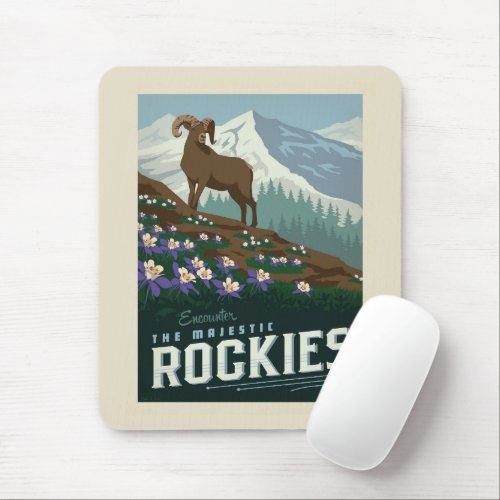 Macys Flower ShowRockies Mouse Pad