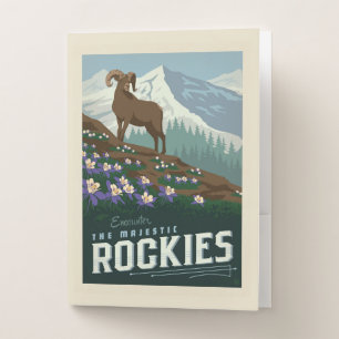 Macy's Flower Show Rockies Pocket Folder