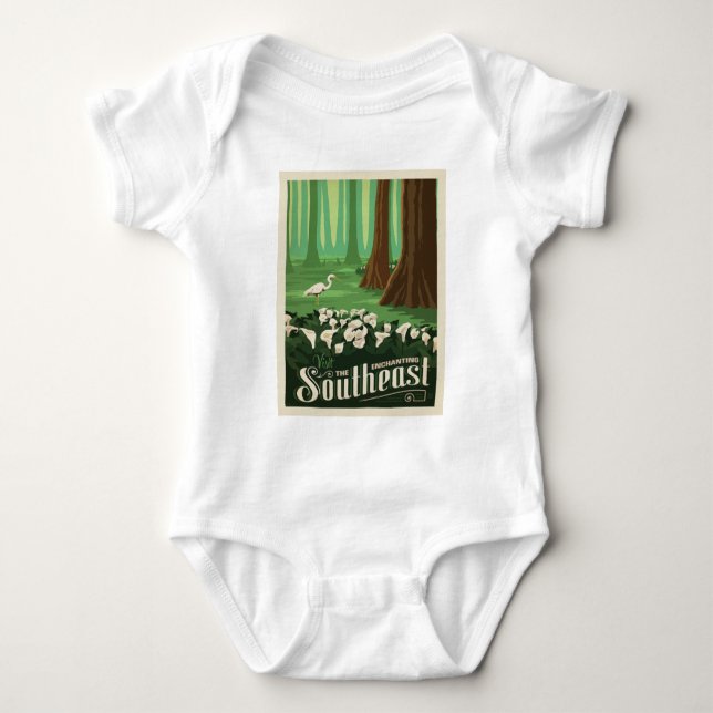 Macy's Flower Show | Southeast Baby Bodysuit (Front)