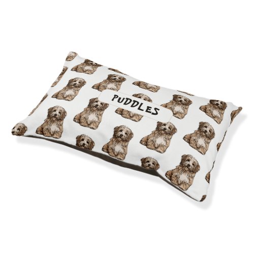 Mad about Havanese custom Pet Bed