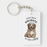 Mad About Havanese Keychain at Zazzle