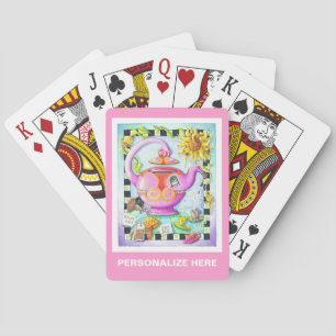 MAD ABOUT TEA PARTY POKER CARDS
