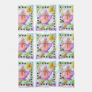MAD ABOUT TEA PARTY TOWEL