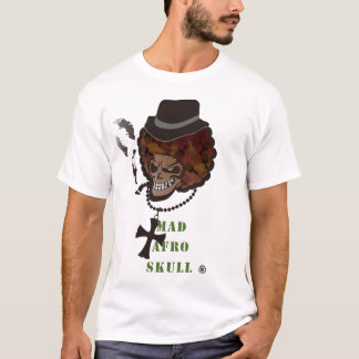 MAD AFRO SKULL T-Shirt