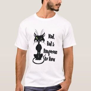 Mad, Bad & Dangerous to Know, Black Cat T-Shirt