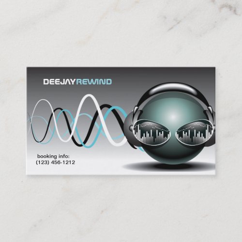 Mad Beats - DJ Business Cards