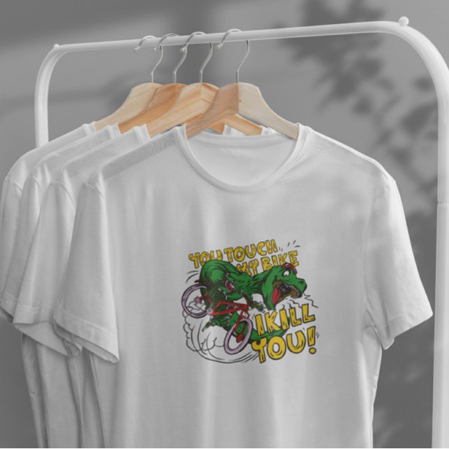 Mad Biker T Rex T-Shirt (Creator Uploaded)