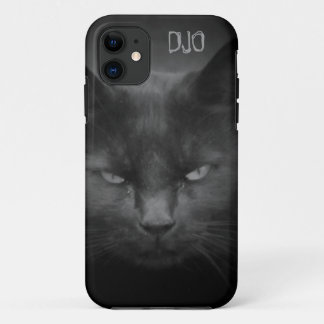 Mad Black Cat iPhone 11 Case