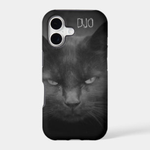 Mad Black Cat iPhone 17 Case
