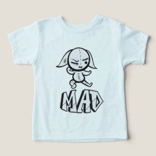 Mad Bunny Humor T-Shirt Toddler T-shirt