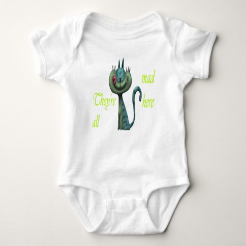 Mad Cat Baby Bodysuit