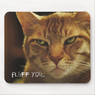 Mad Cat Fluff You Mouse Pad