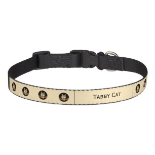 Mad Cat Painting - Cute Original Cat Art Pet Colla Collar