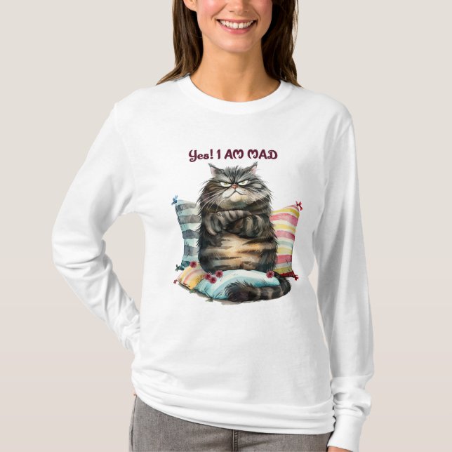 Mad Cat Tee Shirt (Front)