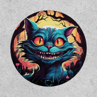 Mad Cheshire Cat Alice in Wonderland Patch