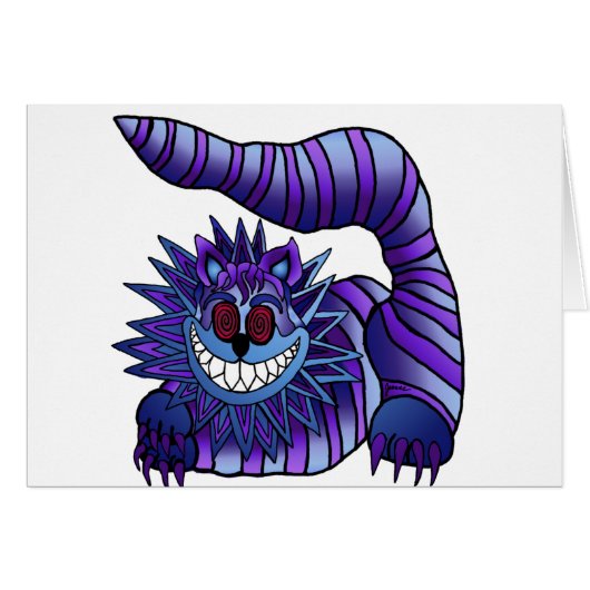 Mad Cheshire Cat Cards (Front Horizontal)