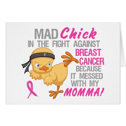 Mad Chick Messed With Momma 3 Breast Cancerpng