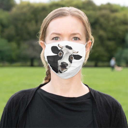 Mad Cow Face Mask (Outside)