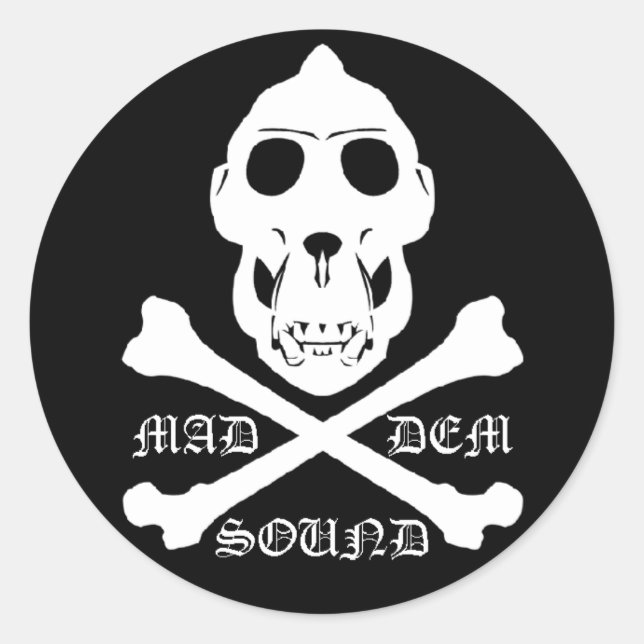 Mad Dem Sound Sticker (Front)