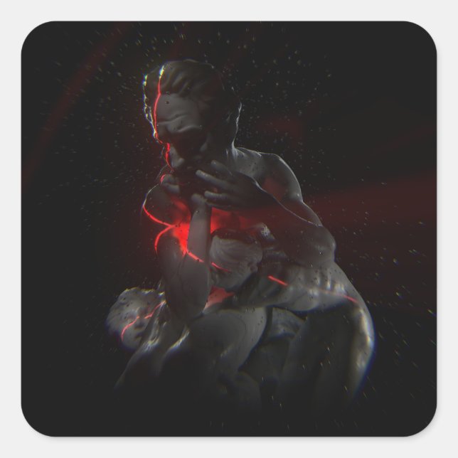 Mad - Divine collection Square Sticker (Front)