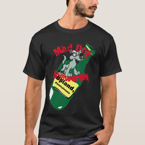 Mad Dog Breweries T_Shirt