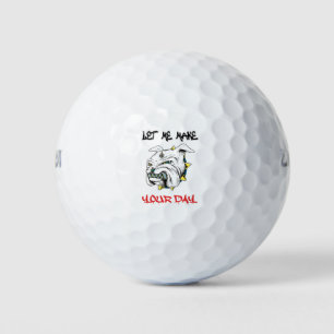 Mad dog golf balls