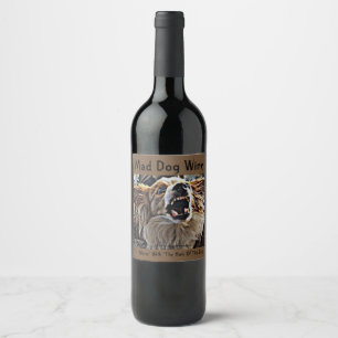 MAD DOG WINE 2 LABEL