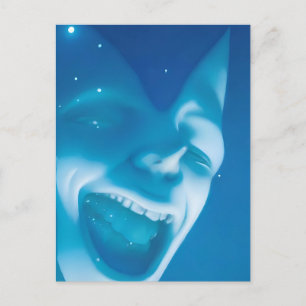 Mad Dreamer in the Stars - Ken Gage Art Postcard