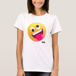 Mad emoji's basic female t-shirt