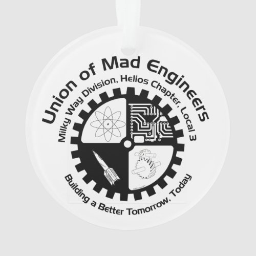 Mad Engineer Ornament