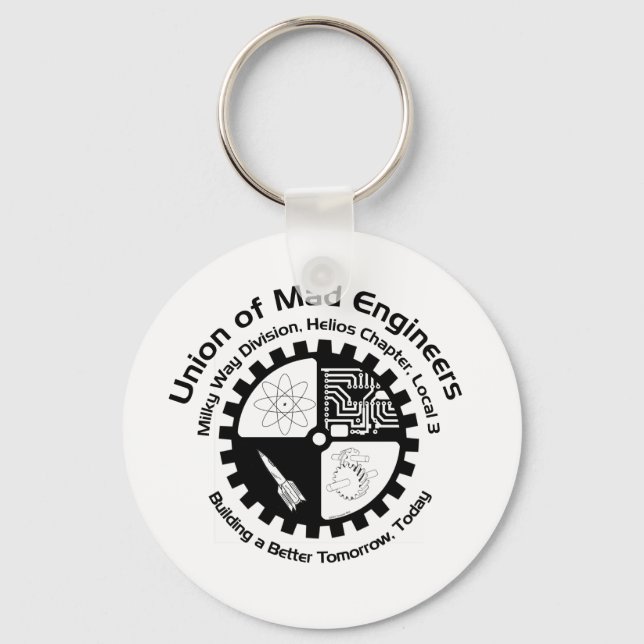Mad Engineers Keychain (Front)