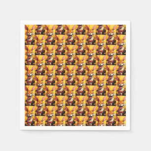 Mad Hare Bowtie Breakdown Napkins