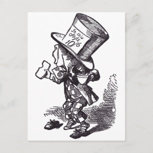 Mad Hatter 2 Postcard