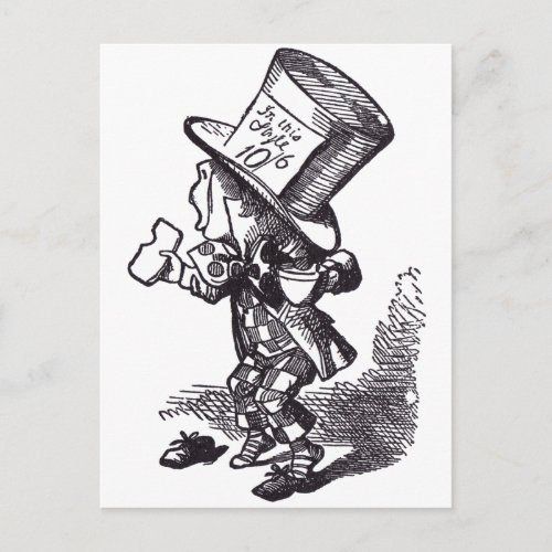 Mad Hatter 2 Postcard