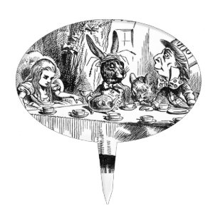 Mad Hatter Cake Topper