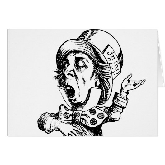 Mad Hatter Cards (Front Horizontal)