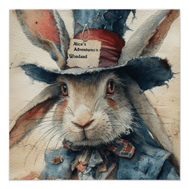 Mad Hatter: Fanciful Hat Fantasia Poster (Front)