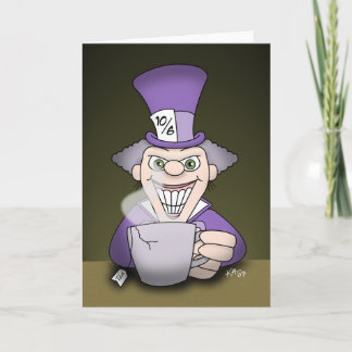 Mad Hatter Greeting Card