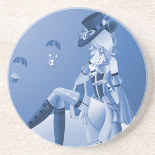 Mad Hatter in Tea Cup  Coaster