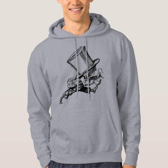 Mad Hatter just as hastily leaves Hoodie