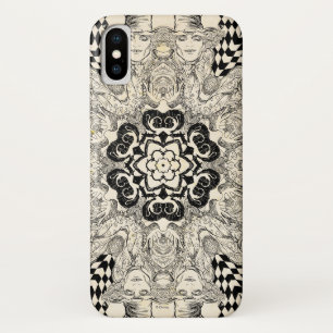 Mad Hatter Kaleidoscope 2 iPhone X Case