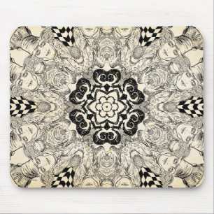 Mad Hatter Kaleidoscope 2 Mouse Pad